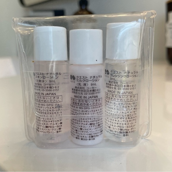 KOSÉ JAPANESE QUEST Skincare Mini Bottle Collection Set - Authentic from Japan - Picture 5 of 14